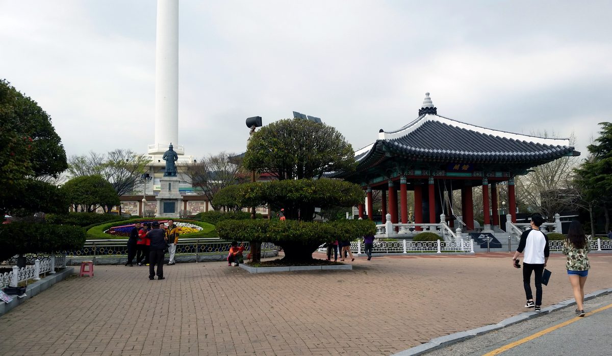 Yongdusan-Park und Busan Tower