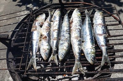 Gegrillte Sardinen
