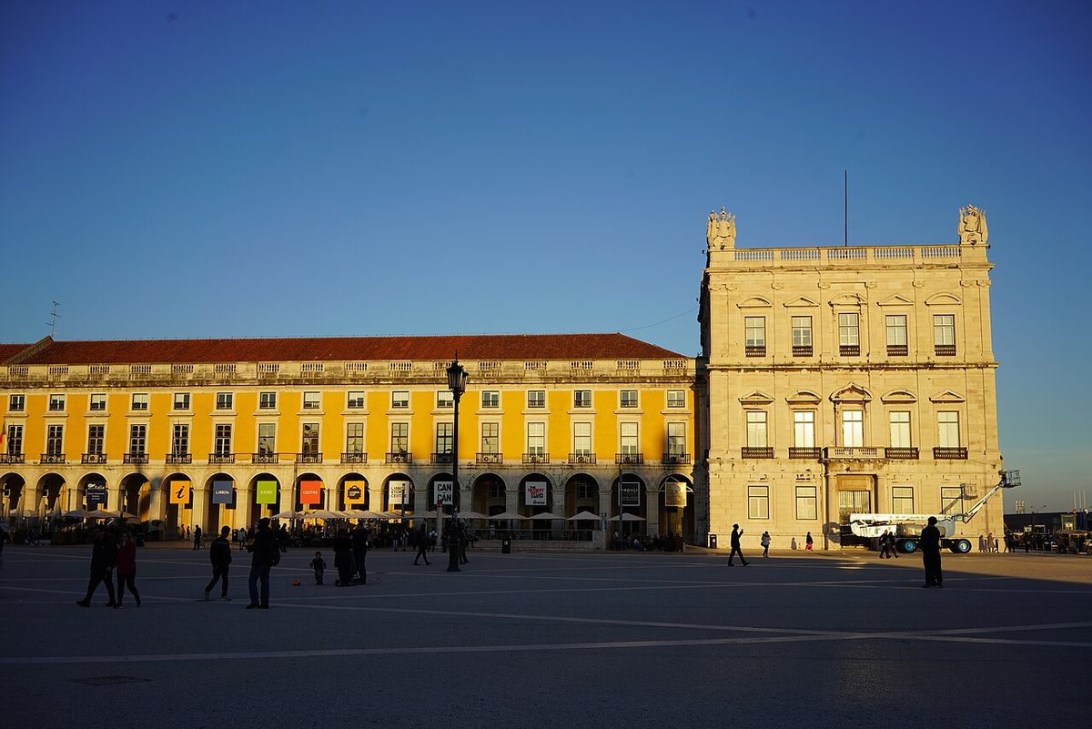 Praça do Comércio und Arco da Rua Augusta