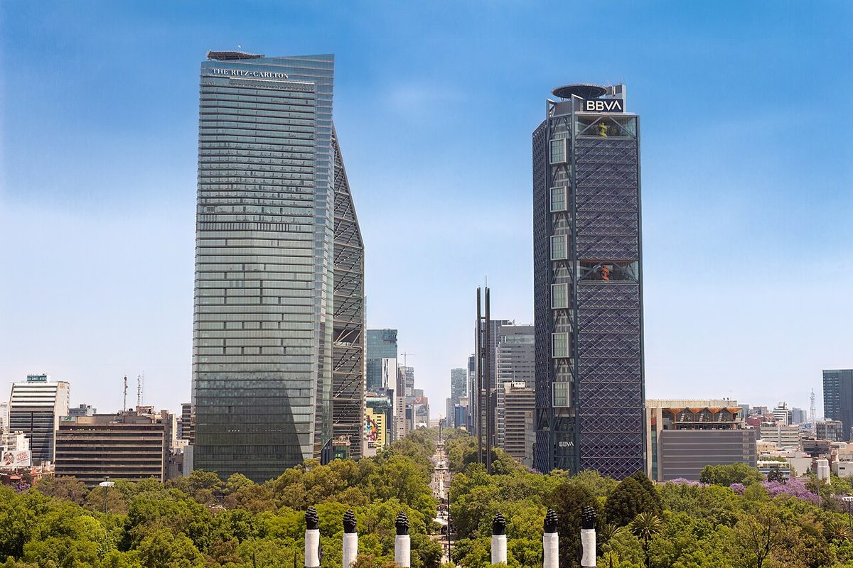 Paseo de la Reforma und der Engel