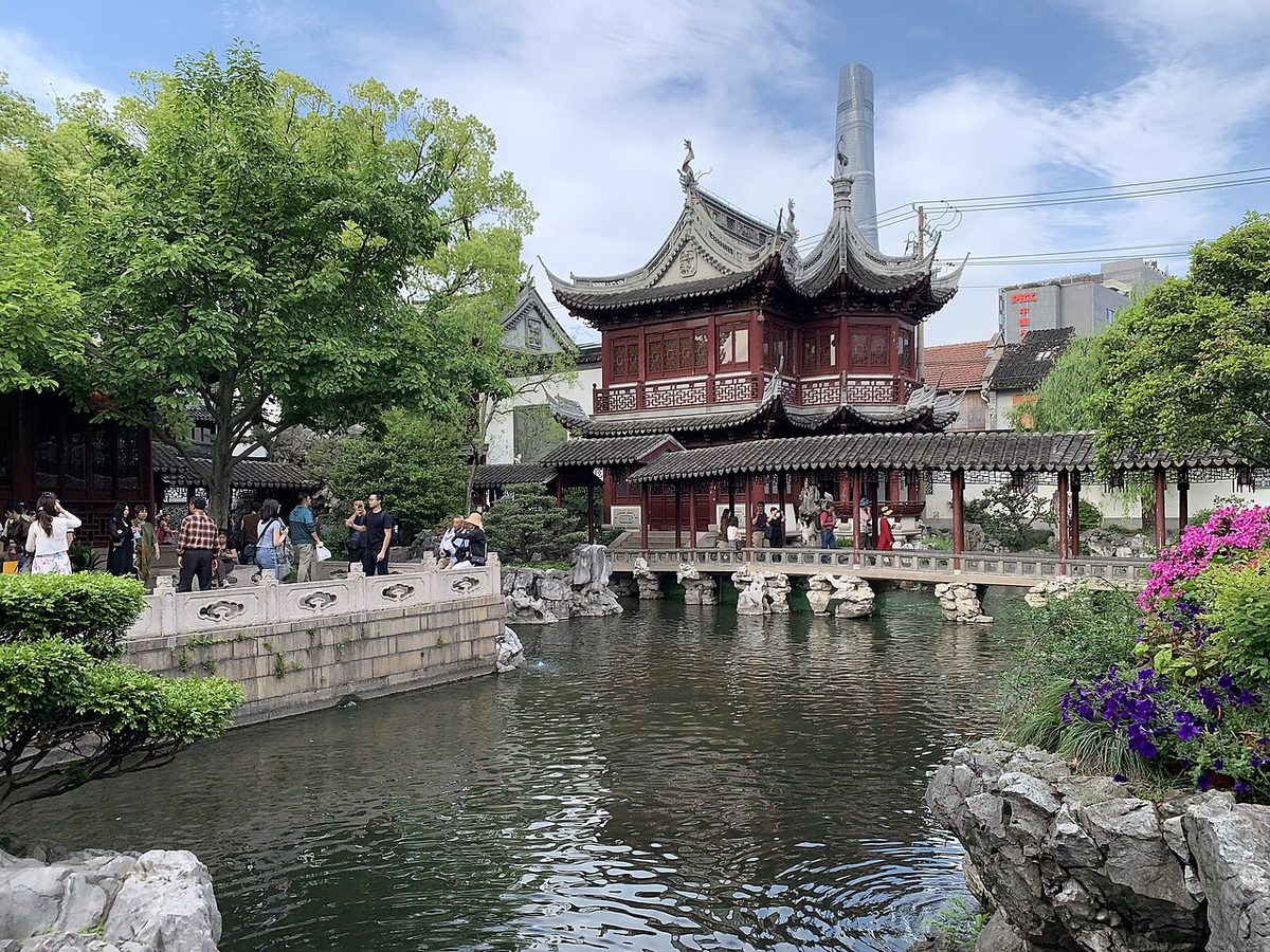 Yu-Garten und Stadtgott-Tempel