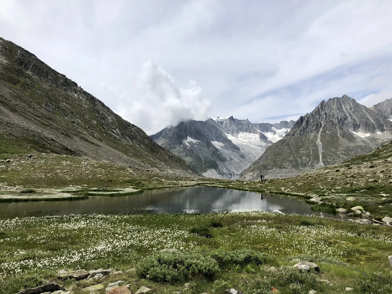 Märjelensee by the Aletsch Glacier