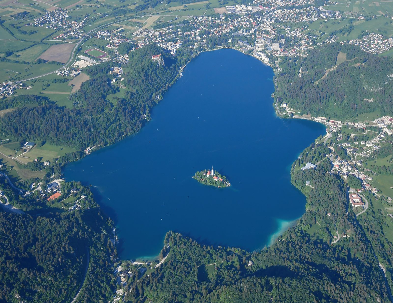 Bleder See von Südwesten
