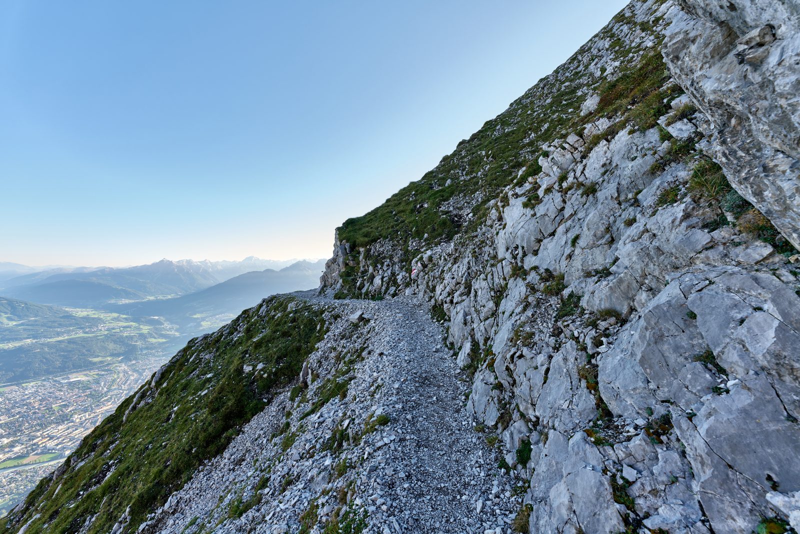 Goetheweg südlich der Gleirschspitze, Nordkette