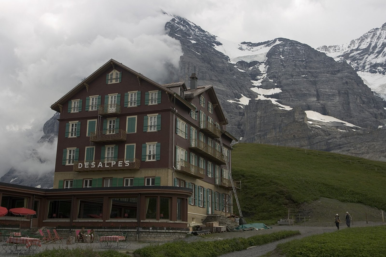 Kleine Scheidegg with the Eiger
