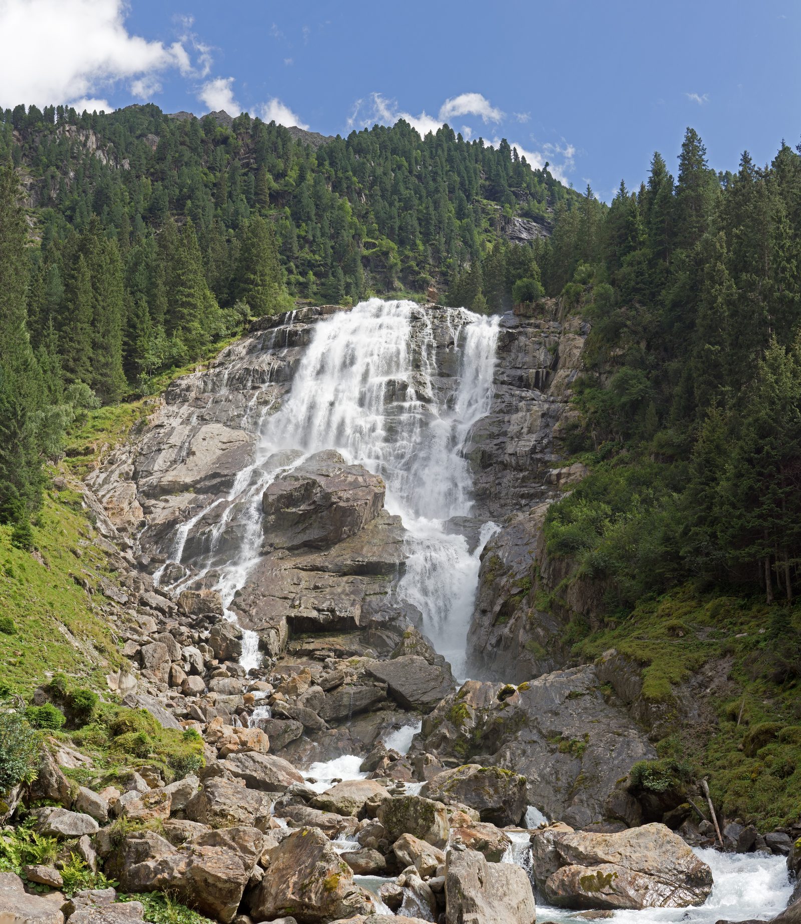 Grawa waterfall, Stubai valley