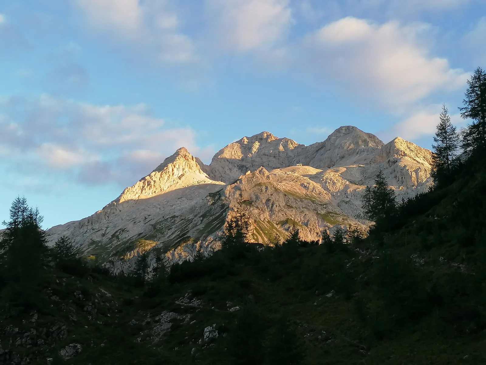 Triglav from Vodnikov dom
