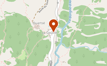 Karte: Arolla, La Gouille (Bushaltestelle)
