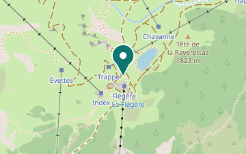 Karte: Bergstation La Flégère
