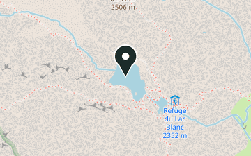 Karte: Lac Blanc