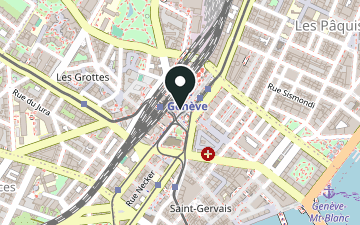 Karte: Bahnhof Genève-Cornavin