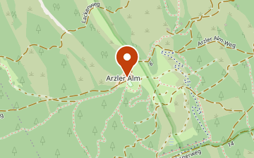 Karte: Arzler Alm