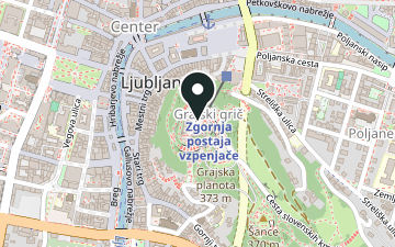 Karte: Burg Ljubljana (Ljubljanski grad)