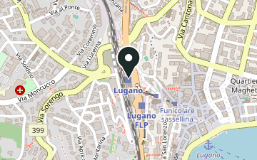 Karte: Bahnhof Lugano