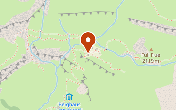Karte: Berghaus Oberbärgli