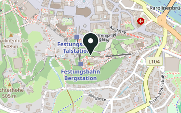 Karte: Festung Hohensalzburg