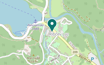 Karte: Bohinjer See (Ribčev Laz)