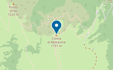 Karte: Colma di Malcesine