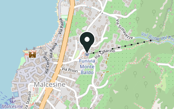 Karte: Funivia Malcesine – Monte Baldo (Talstation)