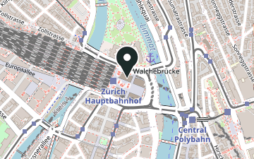Karte: Visitor Information (Zürich HB)