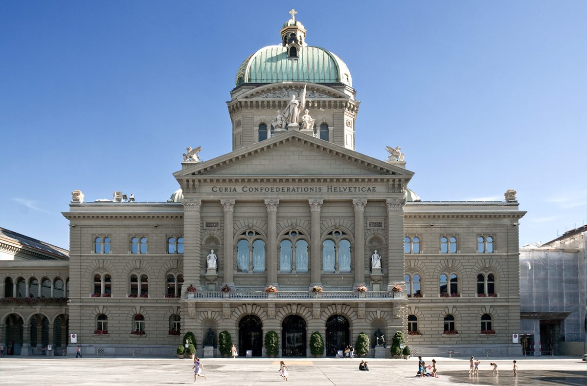 Bundeshaus vom Bundesplatz