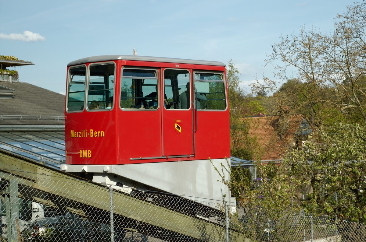 Wagen der Marzilibahn