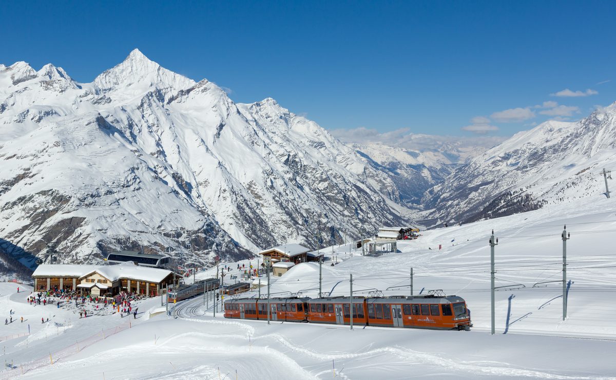 Station Riffelberg (im Winter)