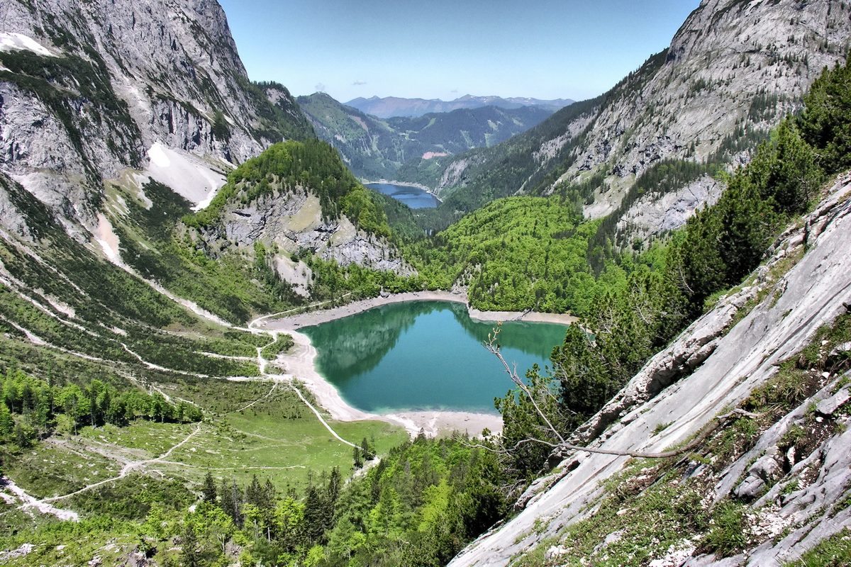 Hinterer Gosausee from above