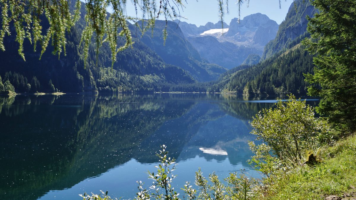 Vorderer Gosausee and the Hoher Dachstein