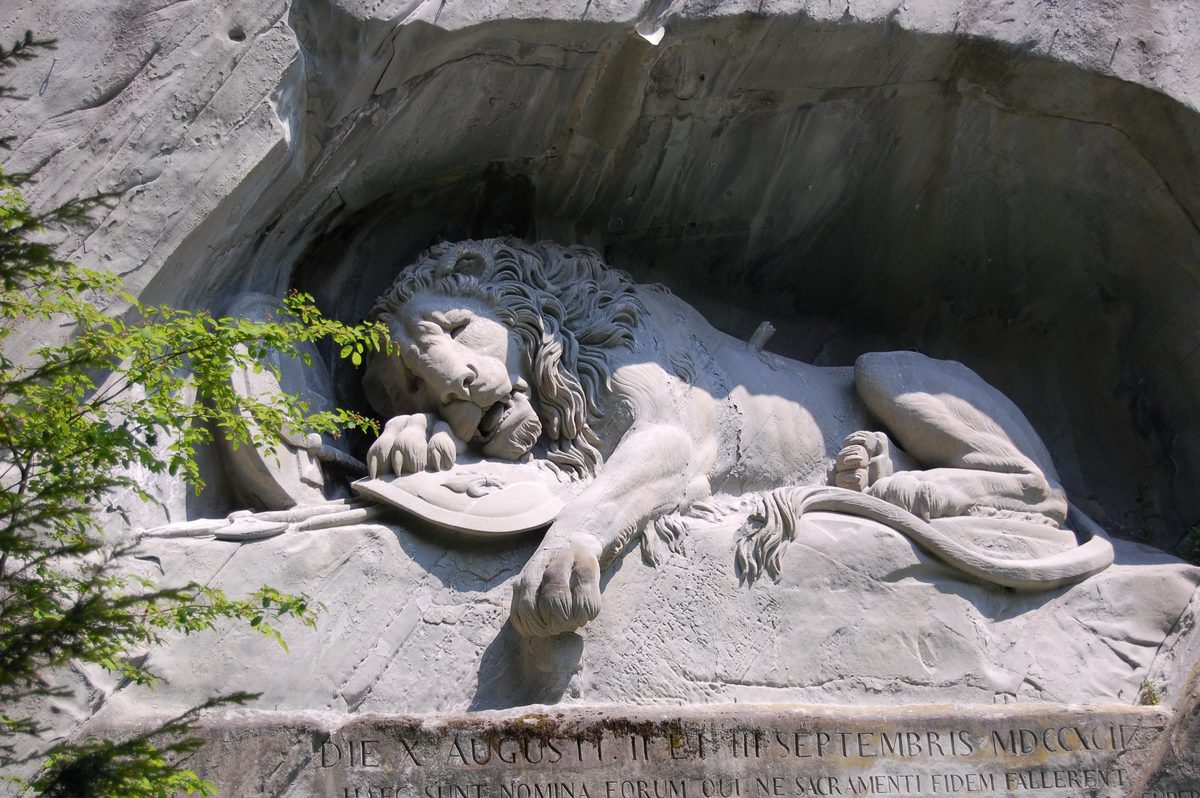 Löwendenkmal, Luzern