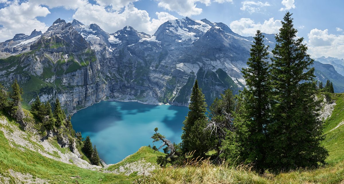 Oeschinensee vom Heuberg