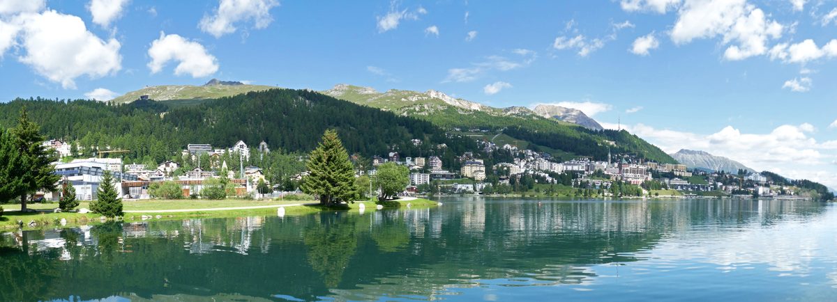 St. Moritzersee im Sommer
