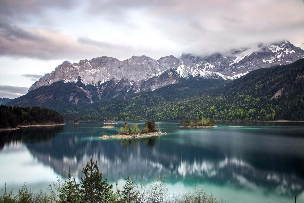 Eibsee unter der Zugspitze