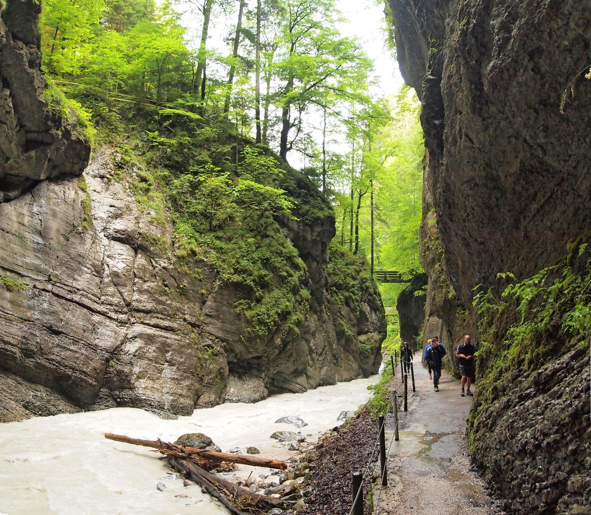 Weg durch die Partnachklamm